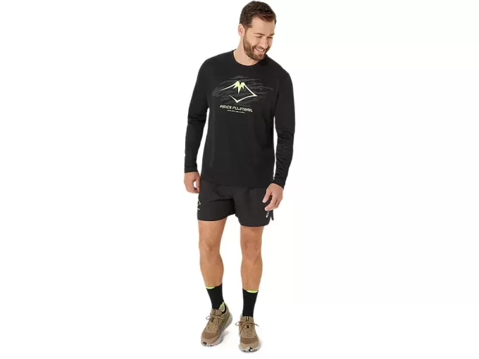 MAGLIA A MANICHE LUNGHE CON LOGO FUJITRAIL