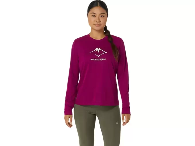 MAGLIA A MANICHE LUNGHE CON LOGO FUJITRAIL