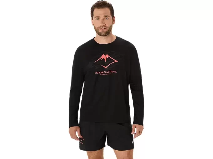 MAGLIA A MANICHE LUNGHE CON LOGO FUJITRAIL