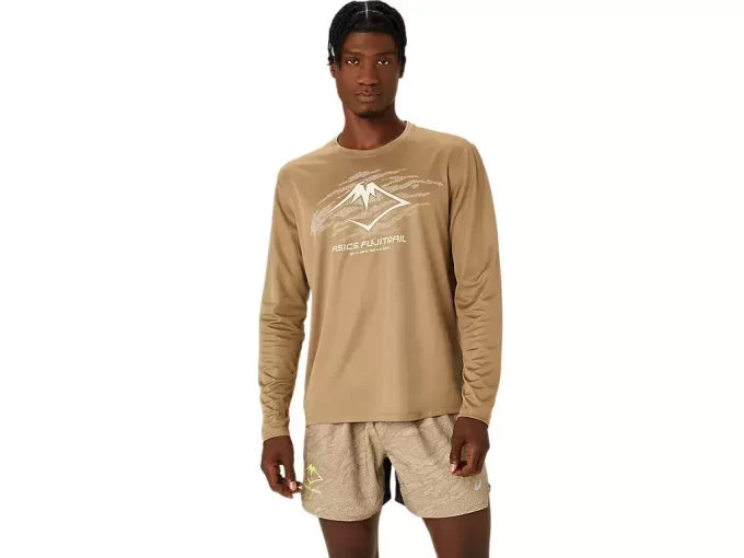 MAGLIA A MANICHE LUNGHE CON LOGO FUJITRAIL