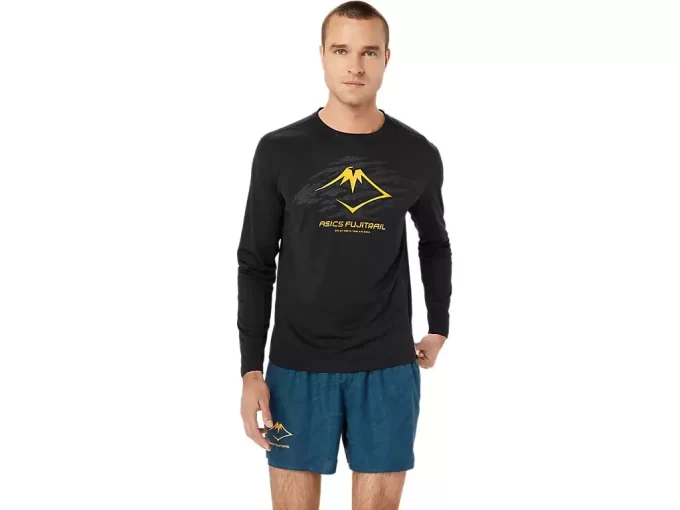 MAGLIA A MANICHE LUNGHE CON LOGO FUJITRAIL