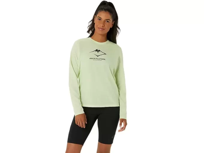 MAGLIA A MANICHE LUNGHE CON LOGO FUJITRAIL