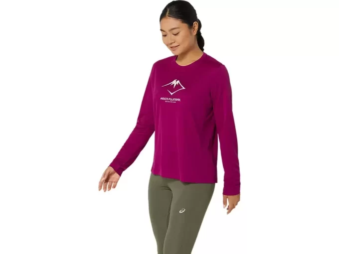 MAGLIA A MANICHE LUNGHE CON LOGO FUJITRAIL