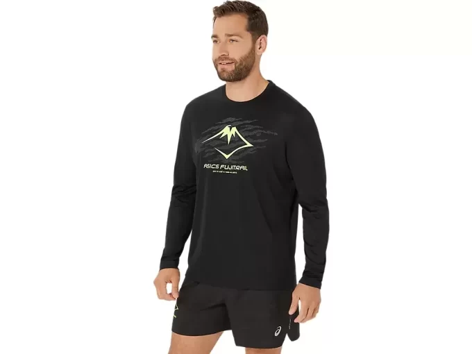 MAGLIA A MANICHE LUNGHE CON LOGO FUJITRAIL