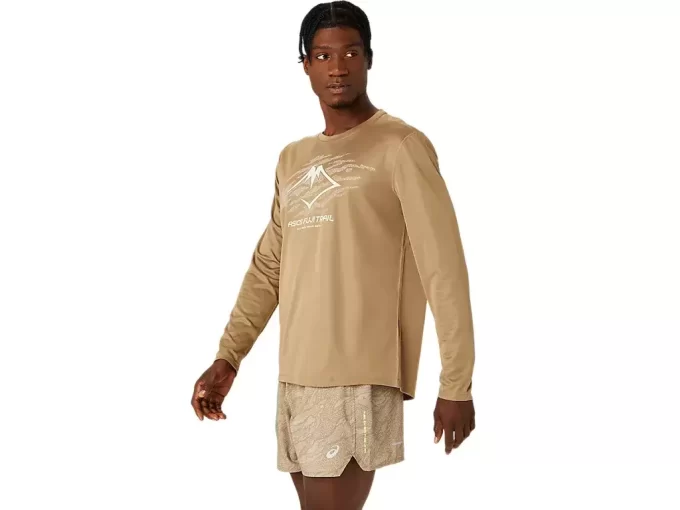 MAGLIA A MANICHE LUNGHE CON LOGO FUJITRAIL