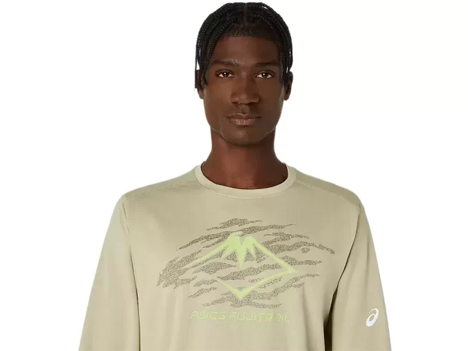 MAGLIA A MANICHE LUNGHE CON LOGO FUJITRAIL