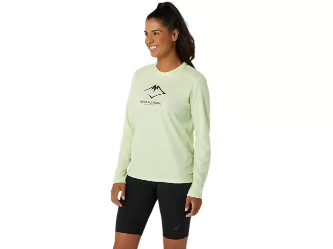 MAGLIA A MANICHE LUNGHE CON LOGO FUJITRAIL