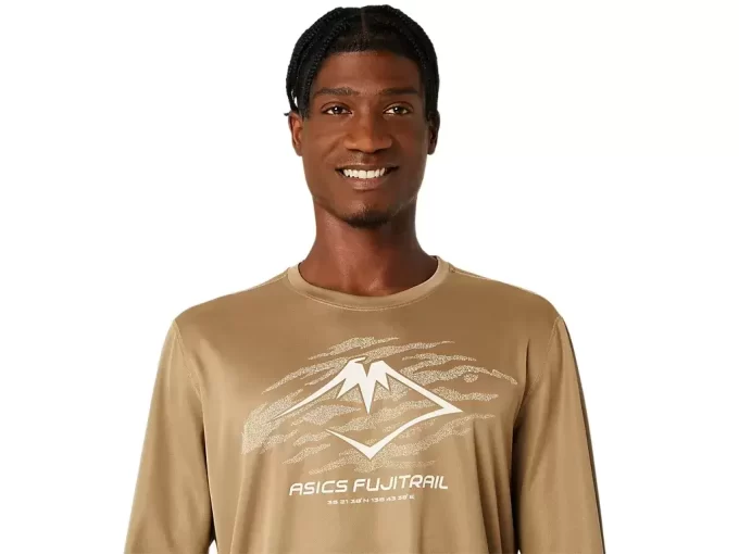 MAGLIA A MANICHE LUNGHE CON LOGO FUJITRAIL