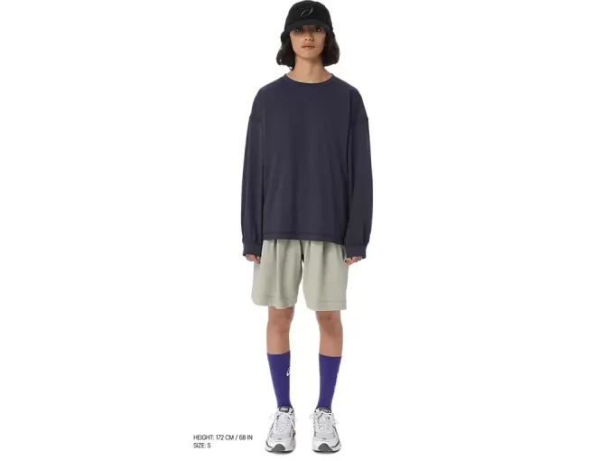 MAGLIA A MANICHE LUNGHE CON SCOLLO A GIROCOLLO