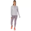 MAGLIA A MANICHE LUNGHE METARUN CON 1/2 ZIP DA DONNA