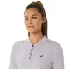 MAGLIA A MANICHE LUNGHE METARUN CON 1/2 ZIP DA DONNA