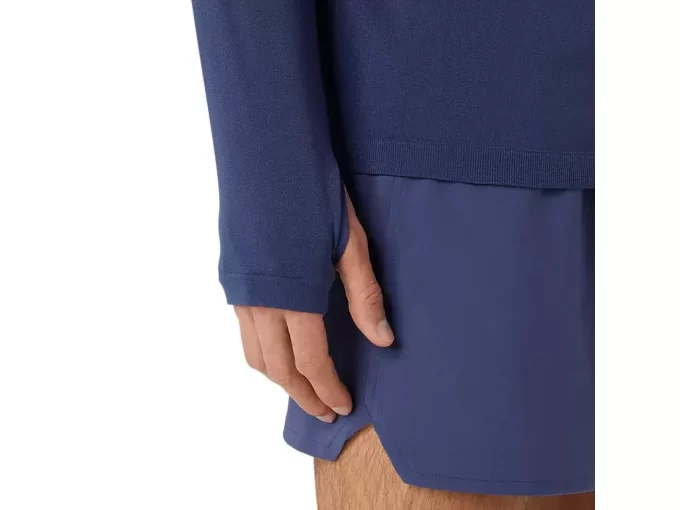 MAGLIA A MANICHE LUNGHE SENZA CUCITURE DA UOMO