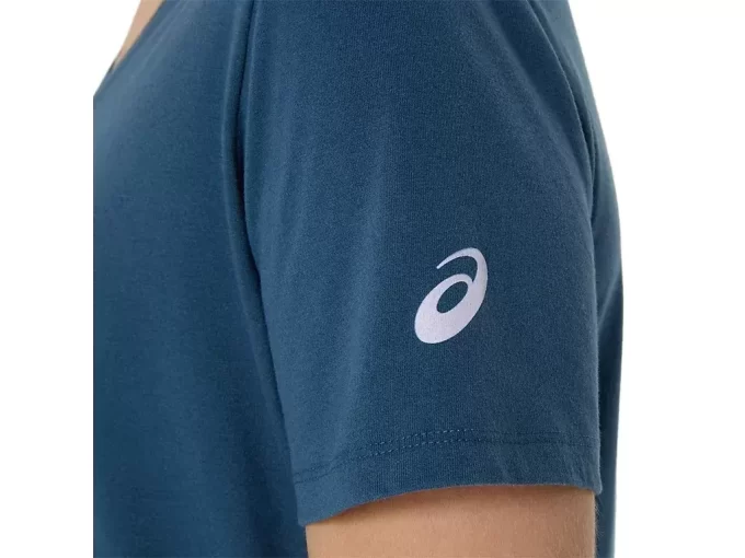 MAGLIA DA DONNA CON SLOGAN GIRASOLE E SCOLLO A V