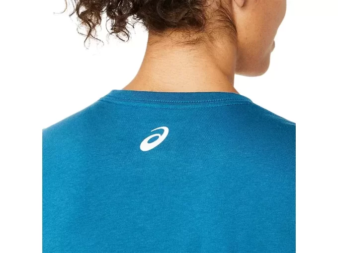 MAGLIA DA DONNA CON SLOGAN GIRASOLE E SCOLLO A V