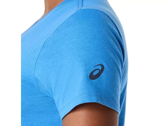 MAGLIA DA DONNA CON SLOGAN GIRASOLE E SCOLLO A V