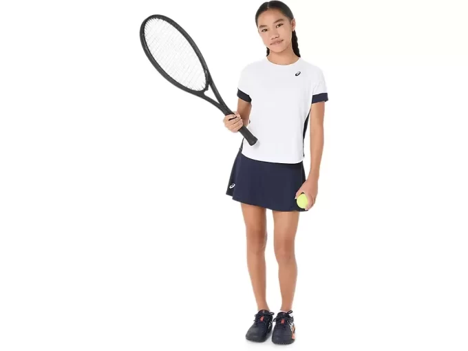 MAGLIA DA TENNIS A MANICHE CORTE PER BAMBINE MAGLIA DA TENNIS A MANICHE CORTE PER BAMBINE