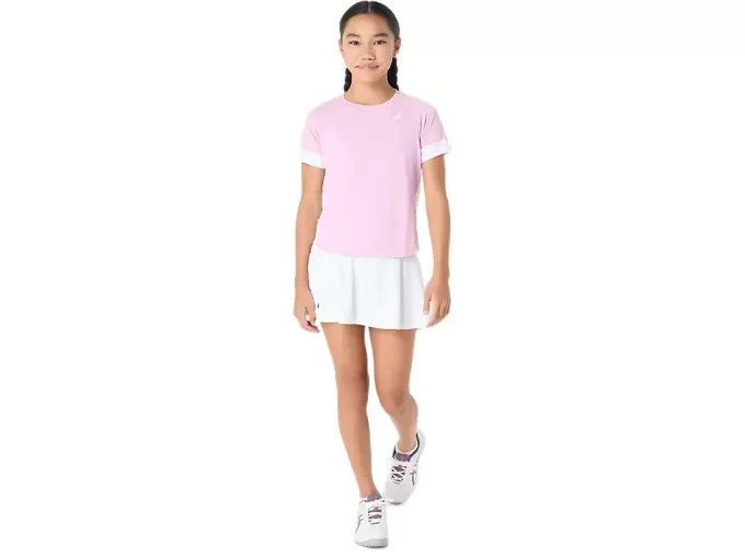 MAGLIA DA TENNIS A MANICHE CORTE PER BAMBINE MAGLIA DA TENNIS A MANICHE CORTE PER BAMBINE
