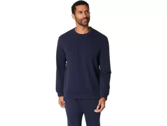 MAGLIA GIROCOLLO IN FELPA