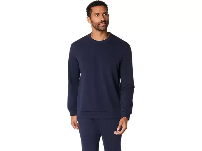 MAGLIA GIROCOLLO IN FELPA