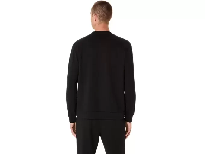 MAGLIA GIROCOLLO IN FELPA