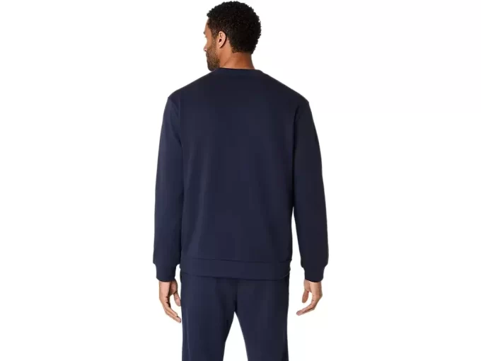 MAGLIA GIROCOLLO IN FELPA