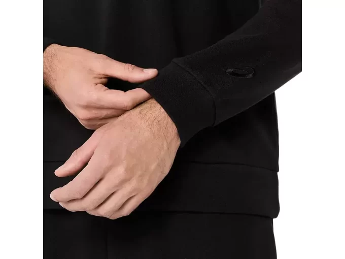 MAGLIA GIROCOLLO IN FELPA