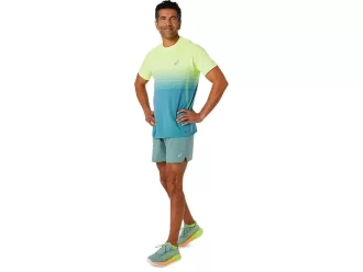 Pantaloncini da strada 2 in 1 da uomo, 5 pollici