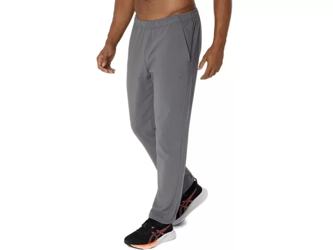 PANTALONI DRITTI IN MAGLIA PESANTE