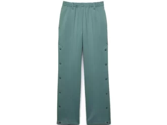 PANTALONI IN MAGLIA CON BOTTONI LATERALI