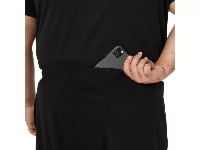 PANTALONI IN TESSUTO ARGENTO ASICS