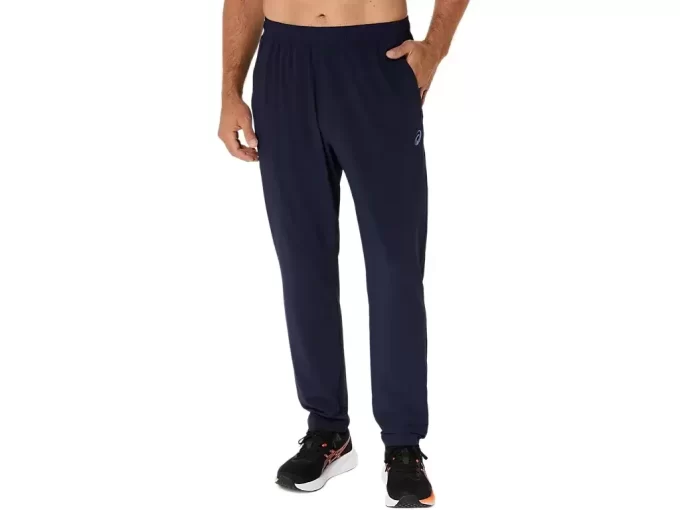 PANTALONI IN TESSUTO CON RICAMO A SPIRALE ASICS