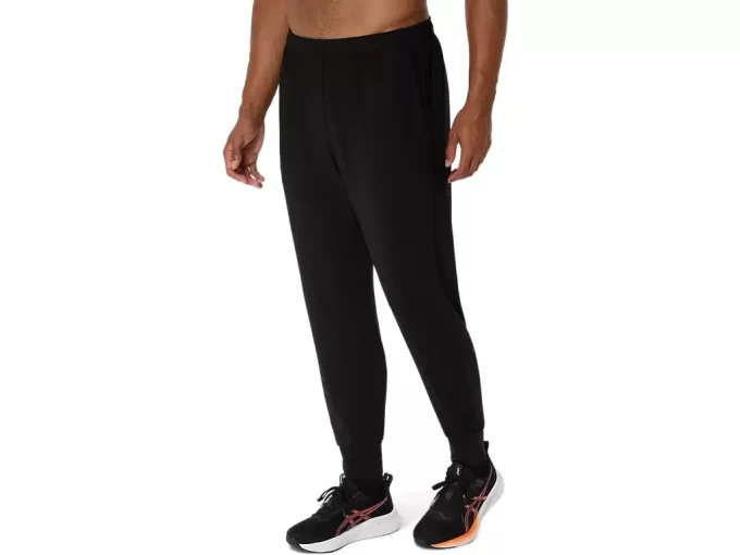 PANTALONI JOGGER IN MAGLIA ELASTICIZZATA