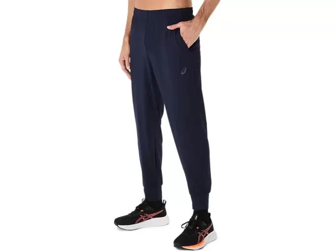 PANTALONI JOGGER IN MAGLIA ELASTICIZZATA