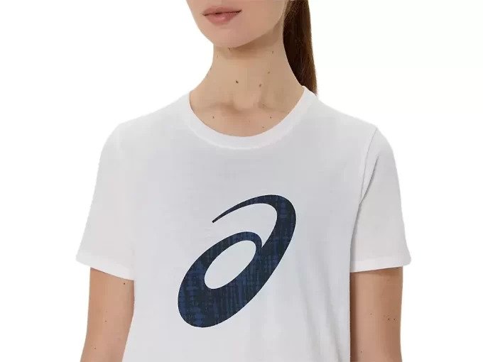 T-SHIRT A MANICHE CORTE ASICS AIZOME DA DONNA