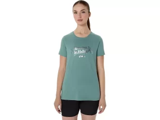 T-SHIRT A MANICHE CORTE ASICS FOIL DA DONNA