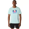 T-SHIRT A MANICHE CORTE ASICS RETRO SUNSET