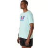 T-SHIRT A MANICHE CORTE ASICS RETRO SUNSET