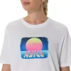 T-SHIRT A MANICHE CORTE ASICS RETRO SUNSET