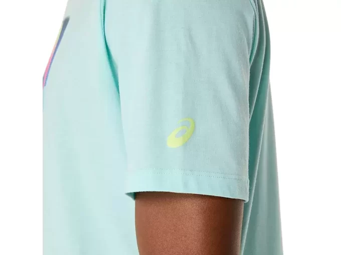 T-SHIRT A MANICHE CORTE ASICS RETRO SUNSET