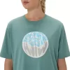 T-SHIRT A MANICHE CORTE ASICS SHOREBREAK