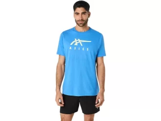 T-SHIRT A MANICHE CORTE ASICS STRIPE T-SHIRT A MANICHE CORTE ASICS STRIPE