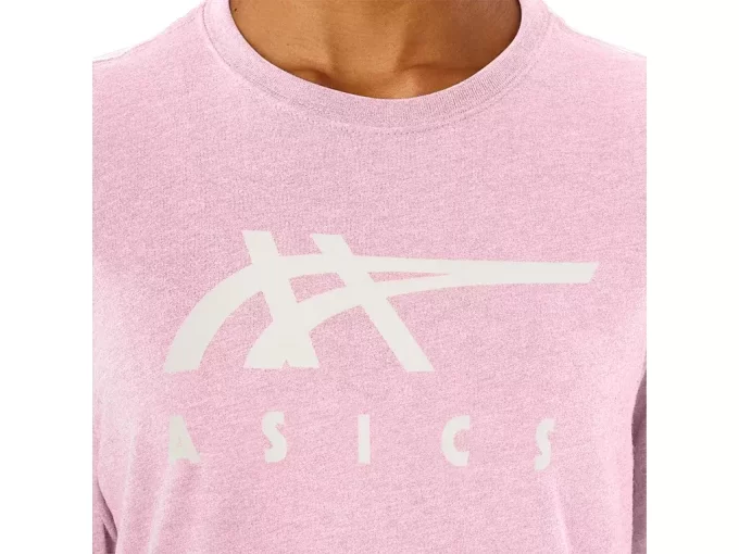 T-SHIRT A MANICHE CORTE ASICS STRIPE