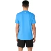 T-SHIRT A MANICHE CORTE ASICS STRIPE