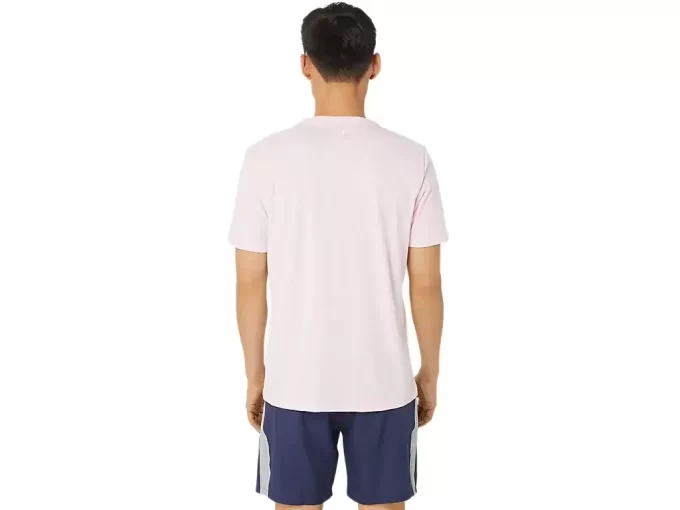 T-SHIRT A MANICHE CORTE ASICS STRIPE