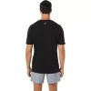 T-SHIRT A MANICHE CORTE ASICS STRIPE