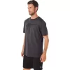 T-SHIRT A MANICHE CORTE ASICS STRIPE