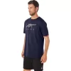 T-SHIRT A MANICHE CORTE ASICS STRIPE
