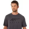 T-SHIRT A MANICHE CORTE ASICS STRIPE