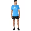 T-SHIRT A MANICHE CORTE ASICS STRIPE