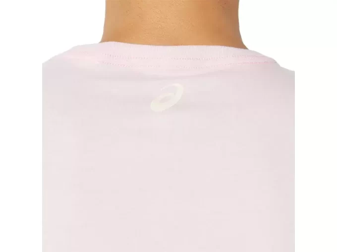 T-SHIRT A MANICHE CORTE ASICS STRIPE